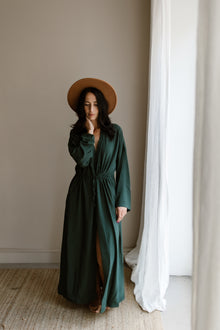  Kaftan Jane Dunkelgrün