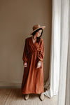 Dress Era Cognac