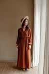 Dress Era Cognac