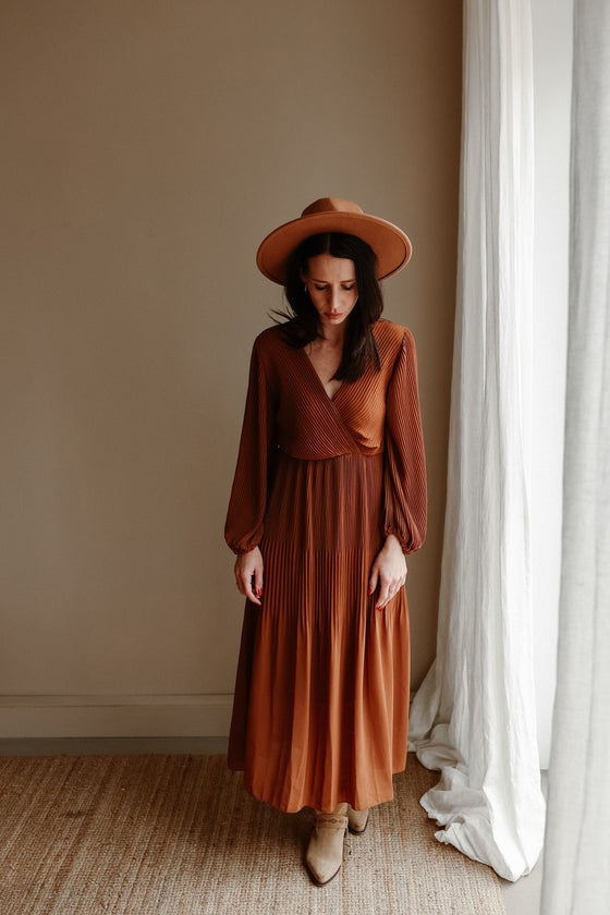 Kleid Fem Camel