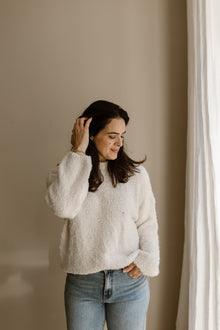  Pullover Soof aus gebrochenem Weiß