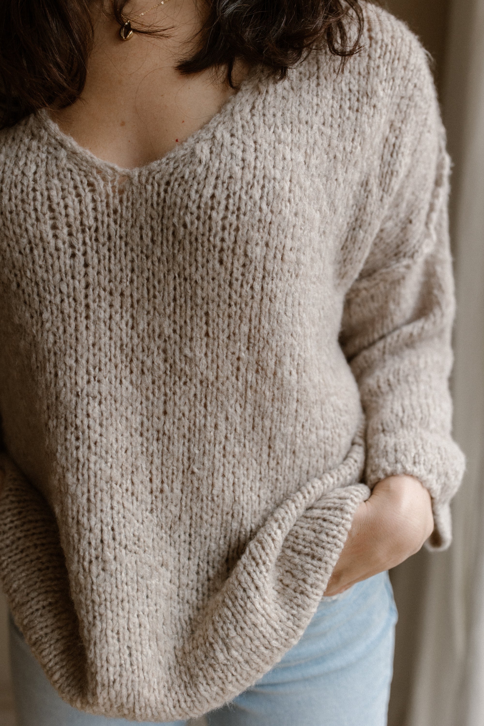 Pullover Mia Light Camel