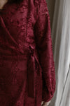 Kleid Saar Bordeaux