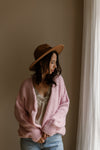 Strickjacke Tessa Pink